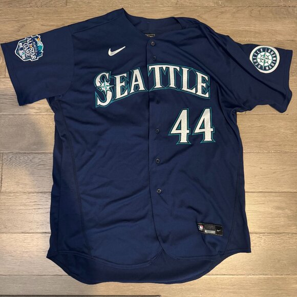 Julio Rodriguez Navy Nike Elite Jersey - Picture 1 of 5